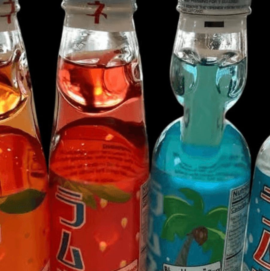 Ramune (Japanese Soda).