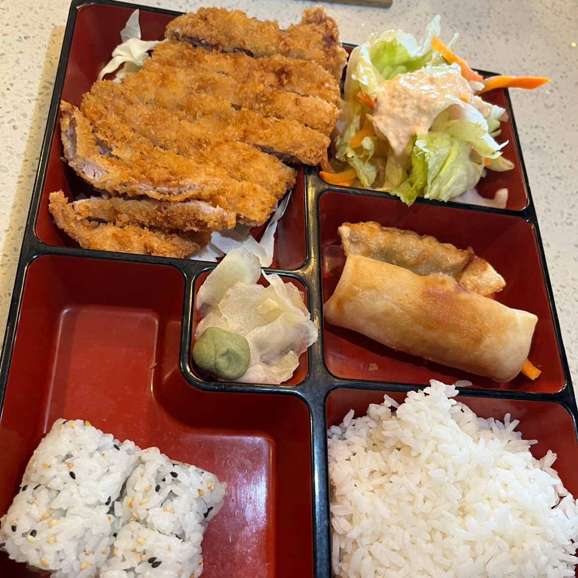 Katsu Pork Bento Box.