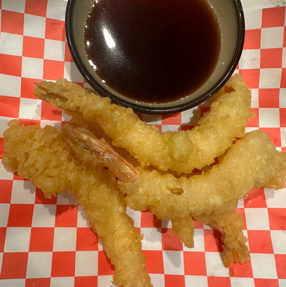 Shrimp Tempura.