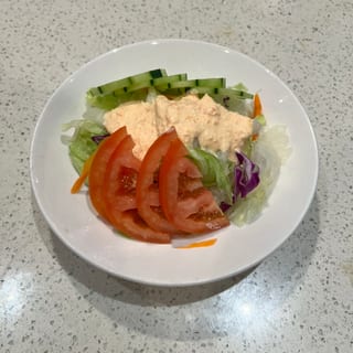 House Salad with Ginger Dressing