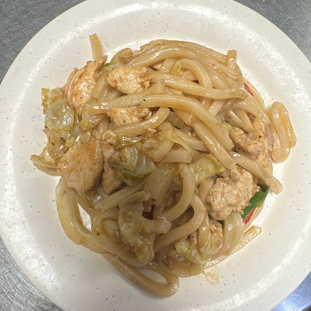 Chicken Stir Fried Udon.