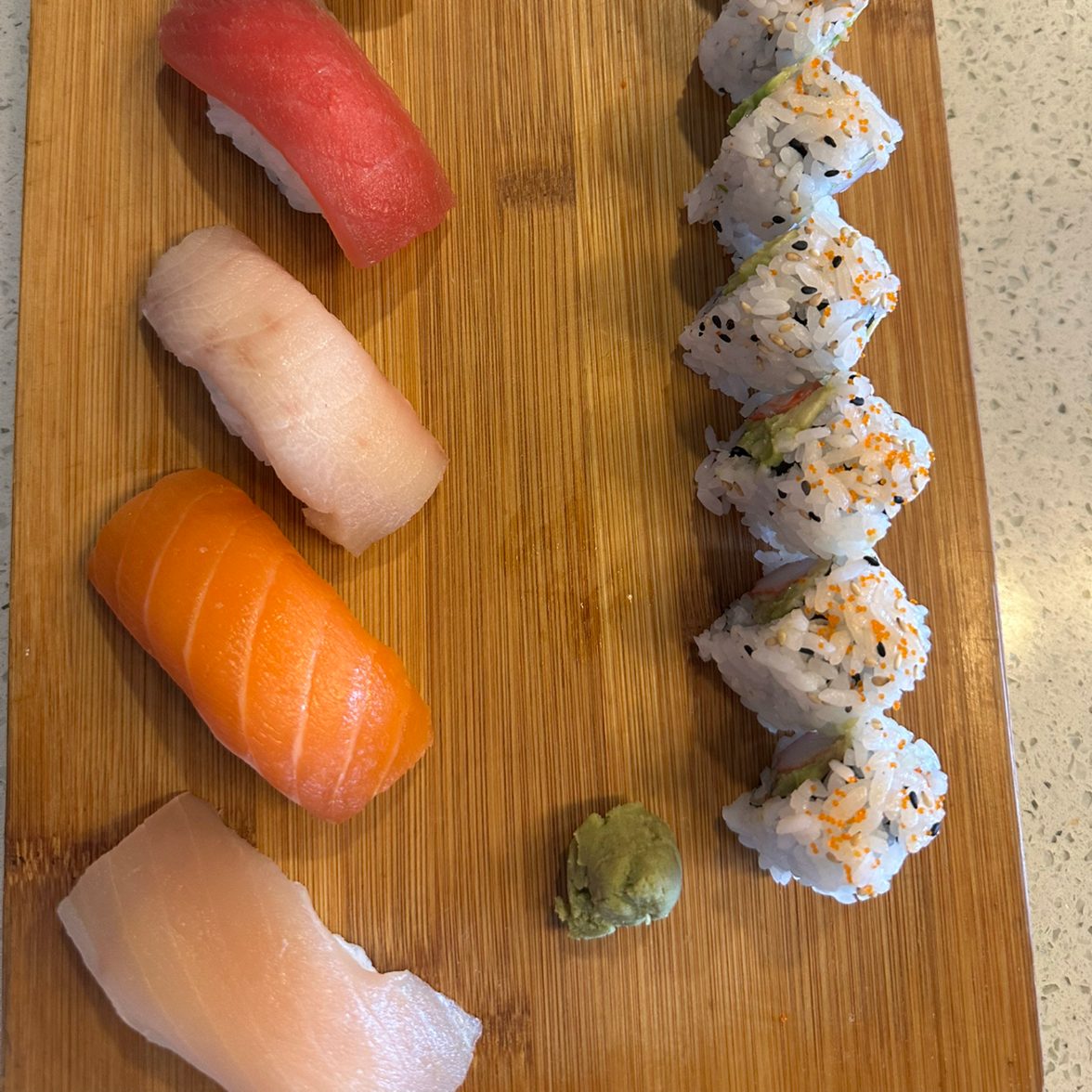 Sushi Platter.