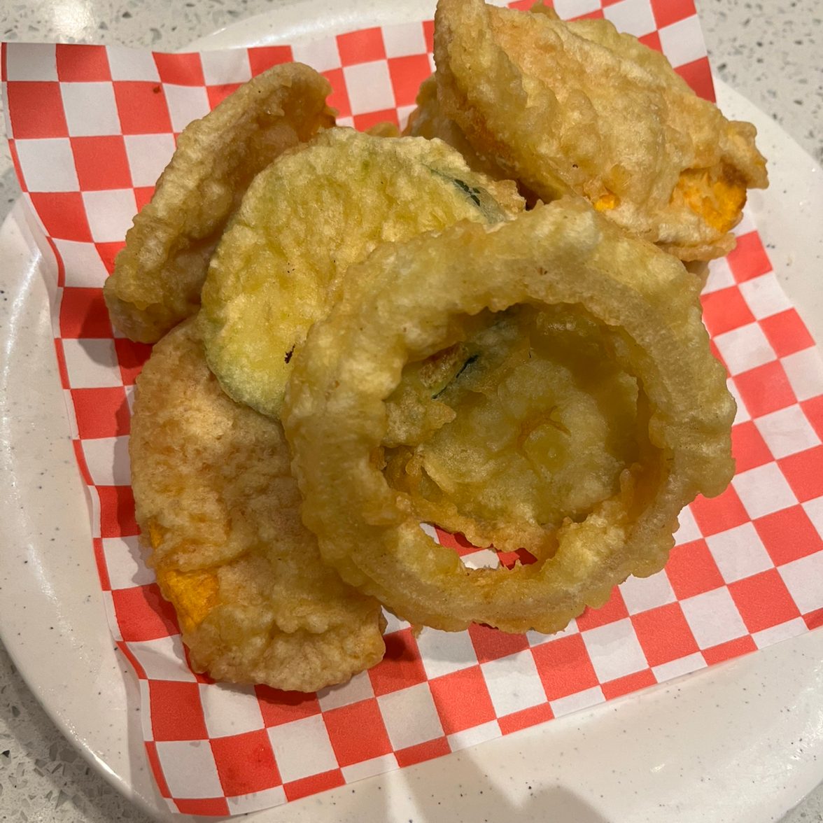 Vegetable Tempura.