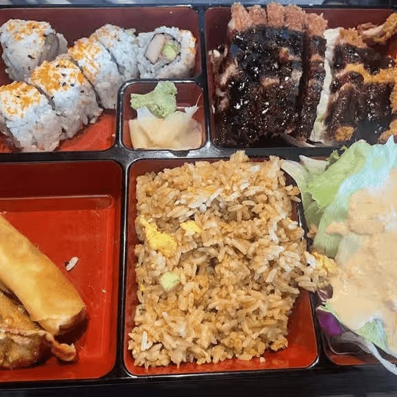 Katsu Chicken Bento Box.