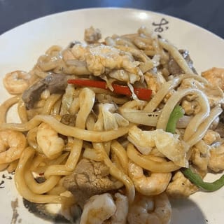 Stir-Fried Combo (Chicken, Shrimp, & Beef)