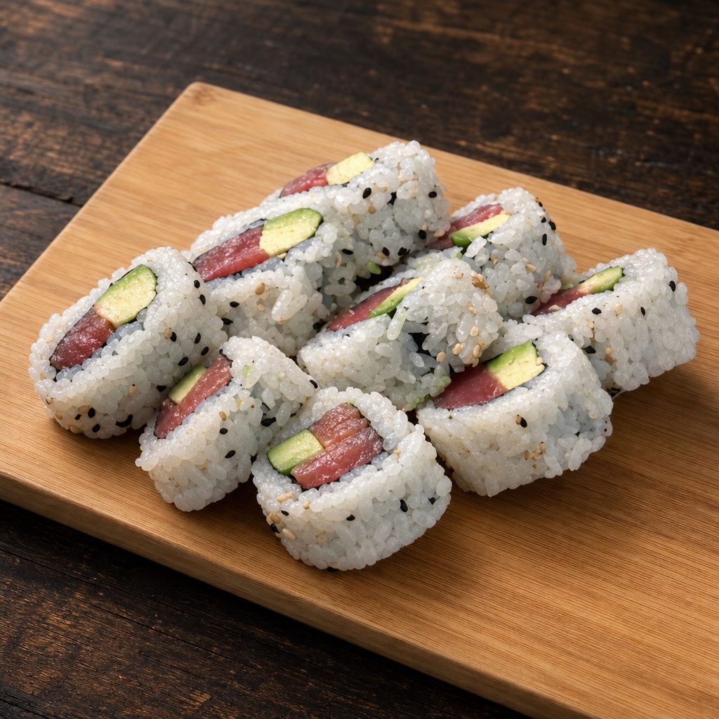 Spicy Tuna Roll.