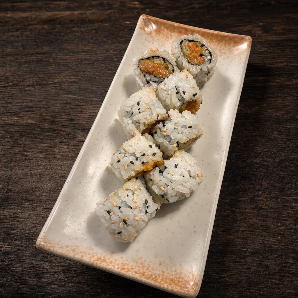 Spicy Yellowtail Roll.