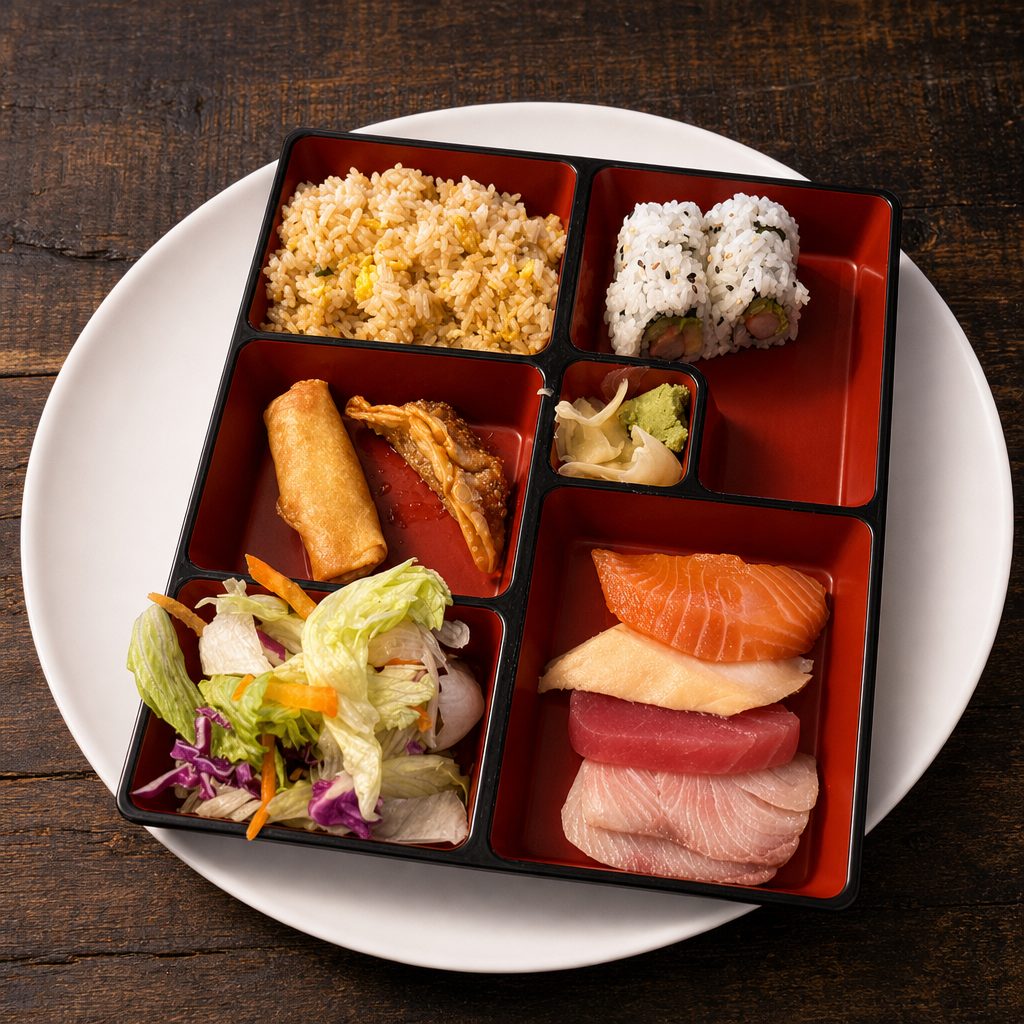 Sashimi Bento Box.