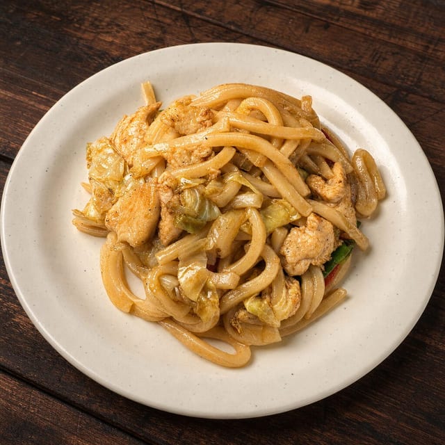 Chicken Stir Fried Udon.