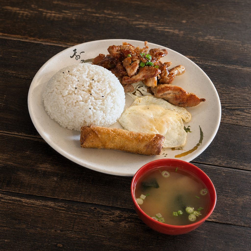 Chicken Teriyaki Combo.
