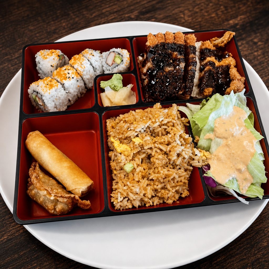 Katsu Chicken Bento Box.