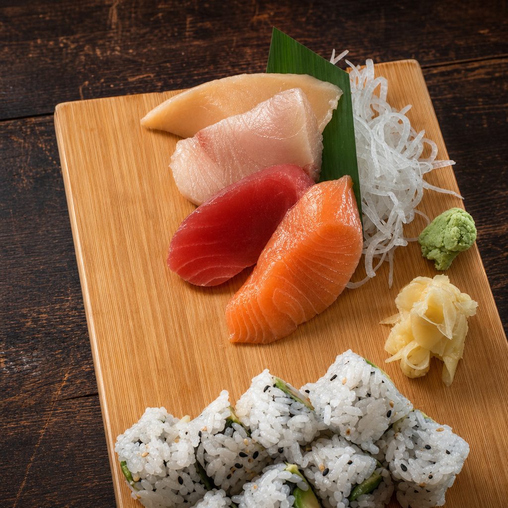 Sashimi Platter.