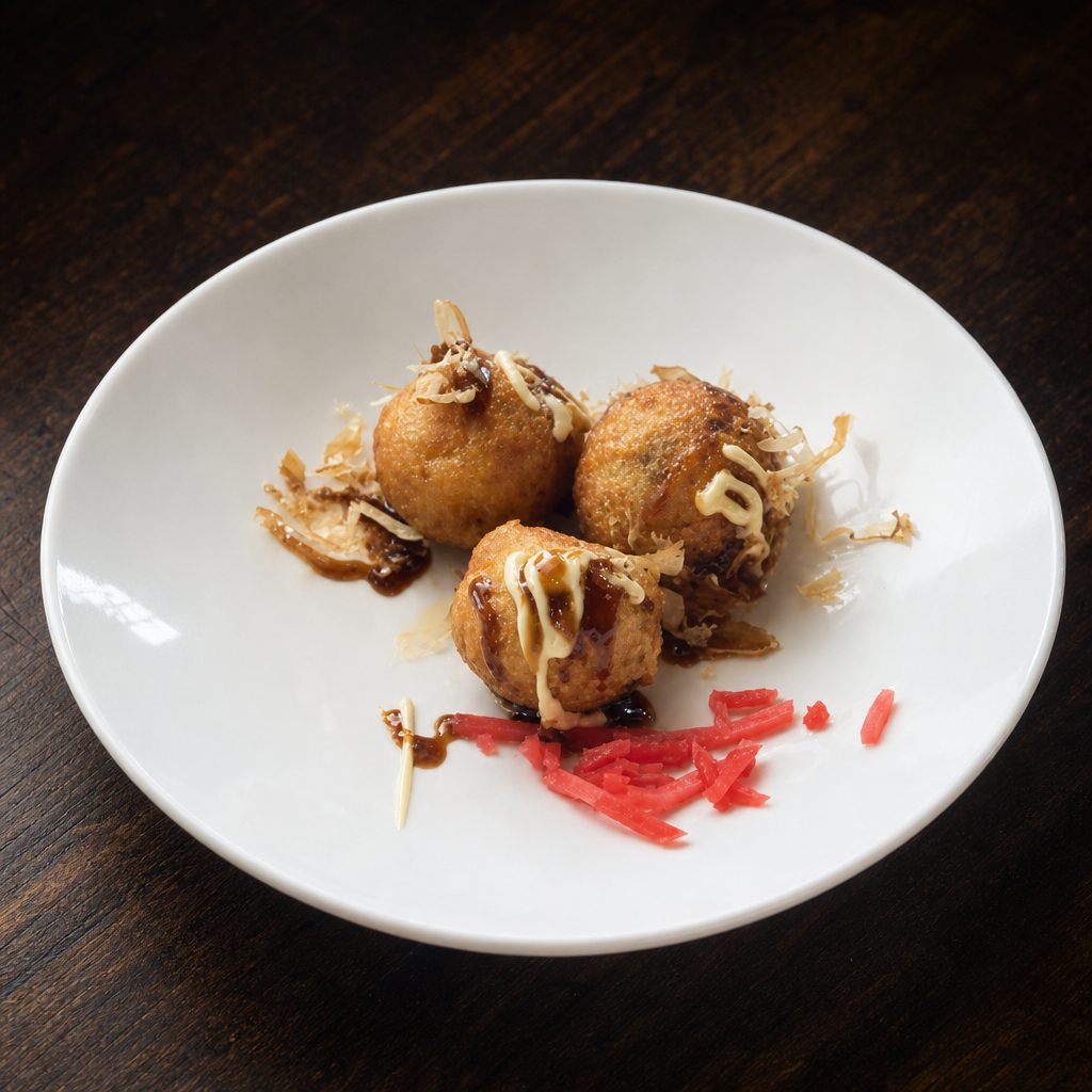 Takoyaki.