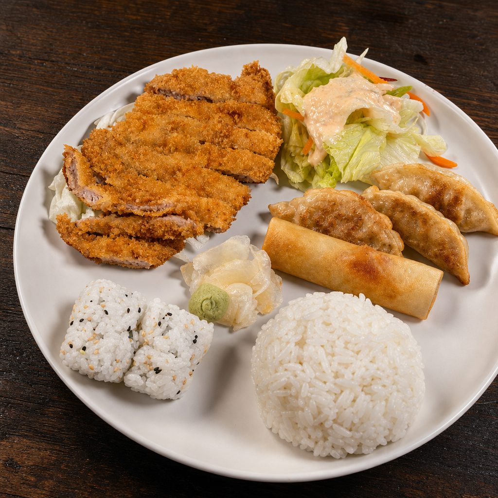 Katsu Pork Bento Box.