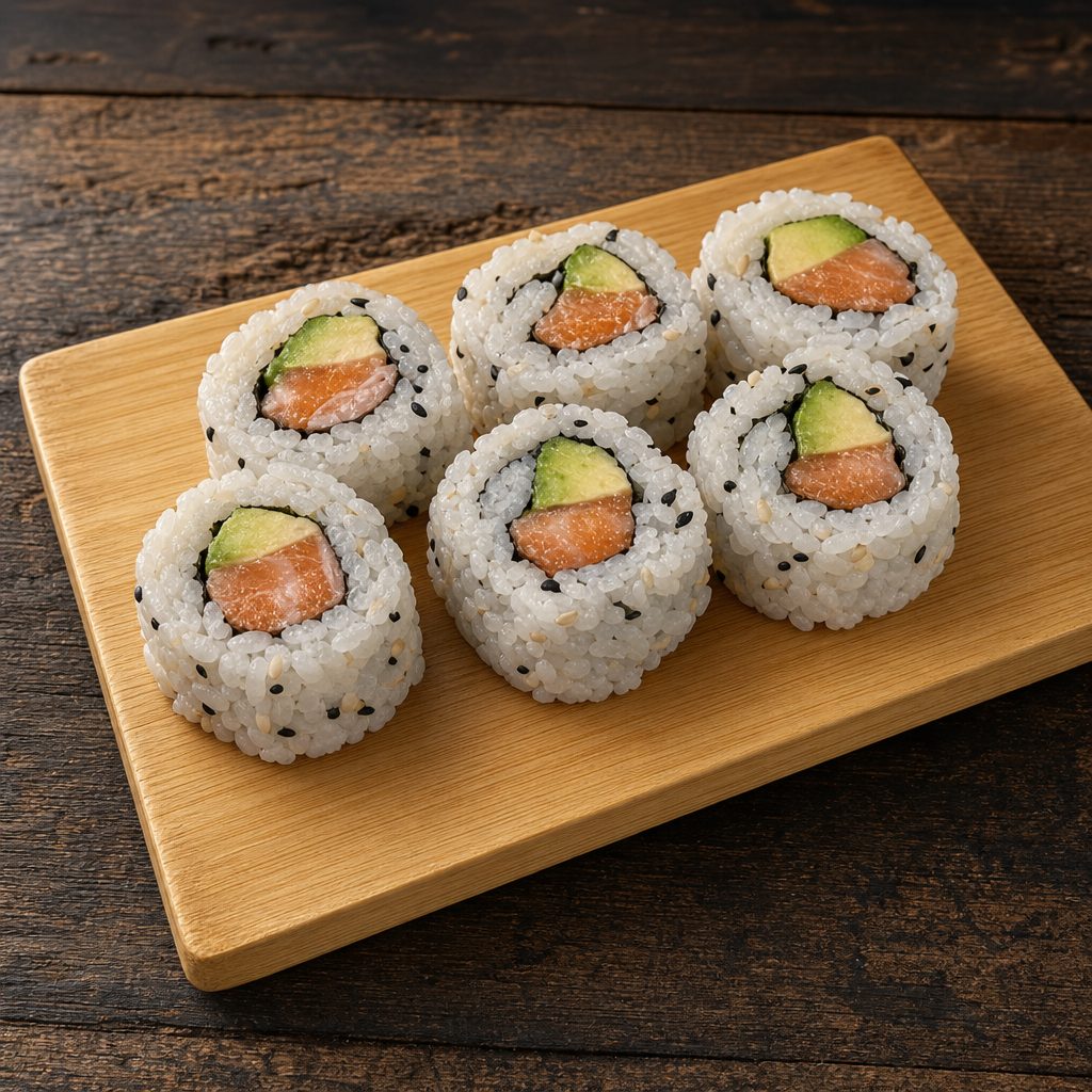 Spicy Salmon Roll.