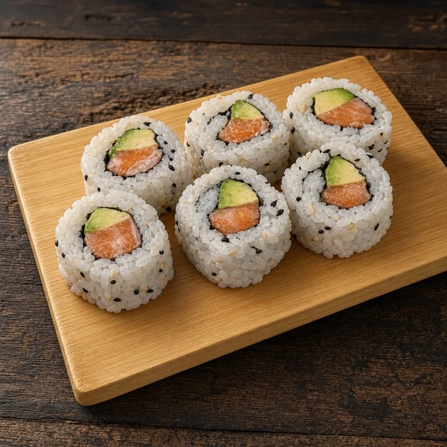 Spicy Salmon Roll.